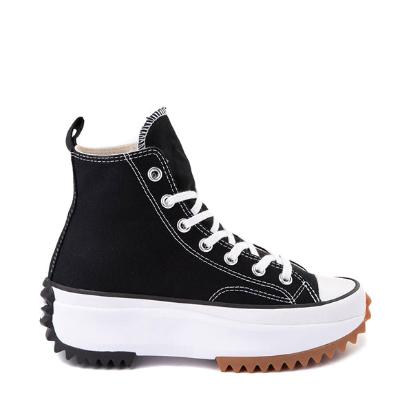 Converse Run Star Hike Platform Sneakers - Black / White / Gum