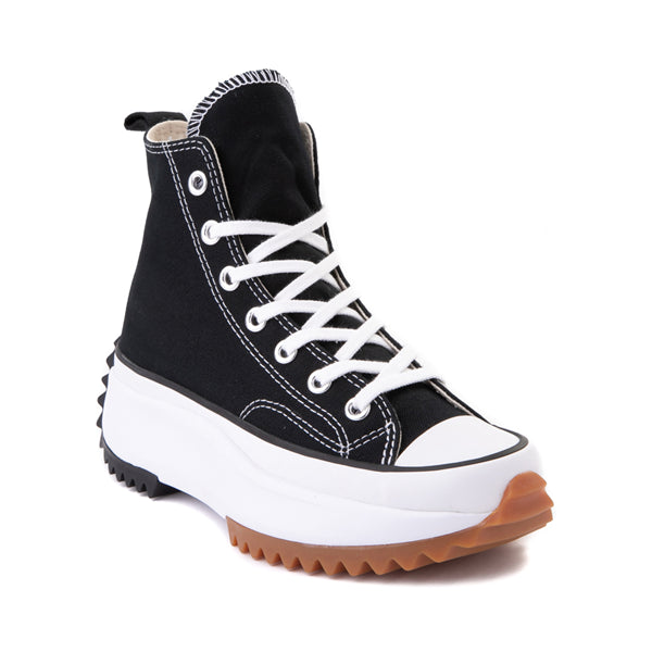 Converse Run Star Hike Platform Sneakers - Black / White / Gum