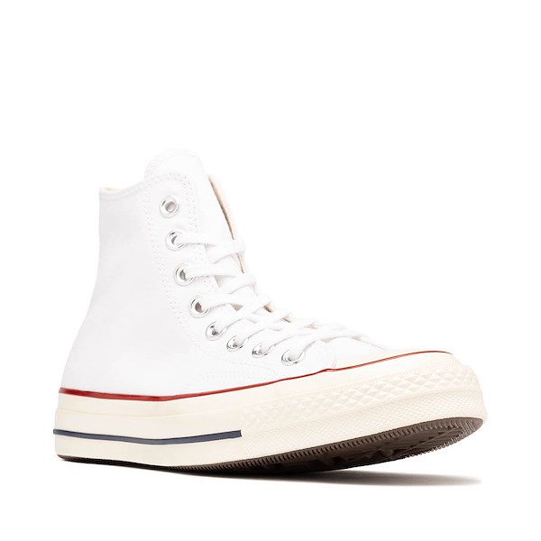 Converse Chuck 70 High-Top Sneakers - White / Garnet