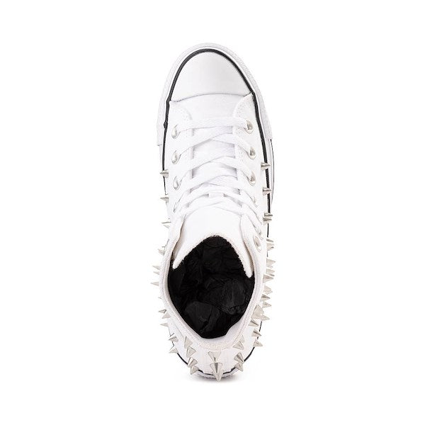 Women's Converse Chuck Taylor All Star Chrome Queen High-Top Sneakers - White