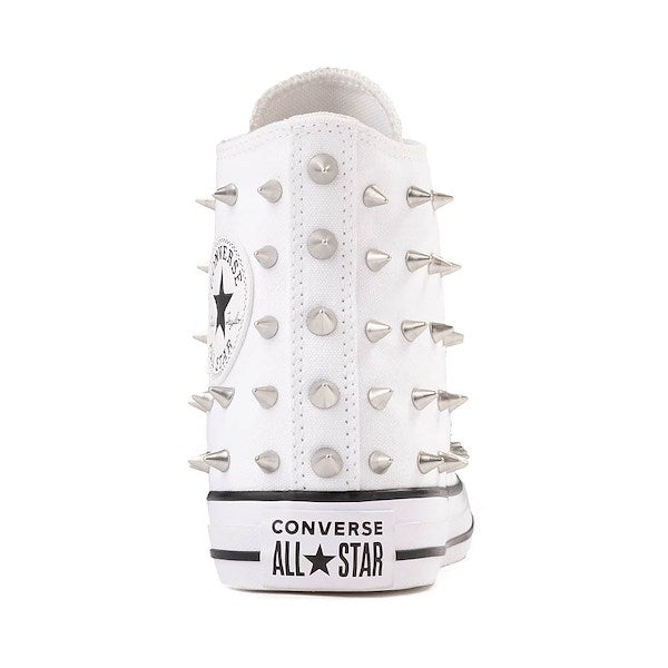 Women's Converse Chuck Taylor All Star Chrome Queen High-Top Sneakers - White