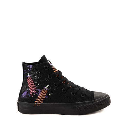 Converse Chuck Taylor All Star Groovy Space Glow High-Top Sneakers - Little Kid - Black