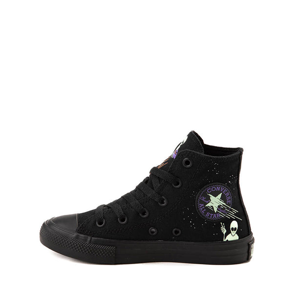 Converse Chuck Taylor All Star Groovy Space Glow High-Top Sneakers - Little Kid - Black