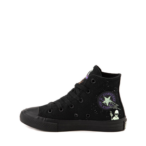 Converse Chuck Taylor All Star Groovy Space Glow High-Top Sneakers - Little Kid - Black