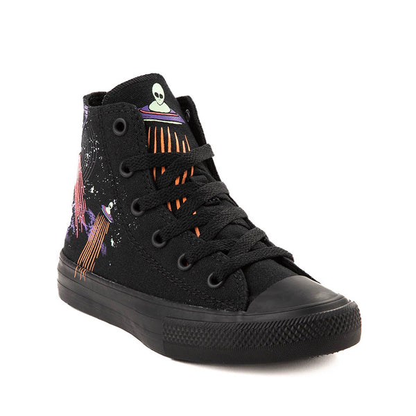 Converse Chuck Taylor All Star Groovy Space Glow High-Top Sneakers - Little Kid - Black