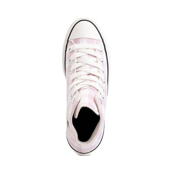 Women's Converse Chuck Taylor All Star Lift High-Top Sneakers - Pink Gingham