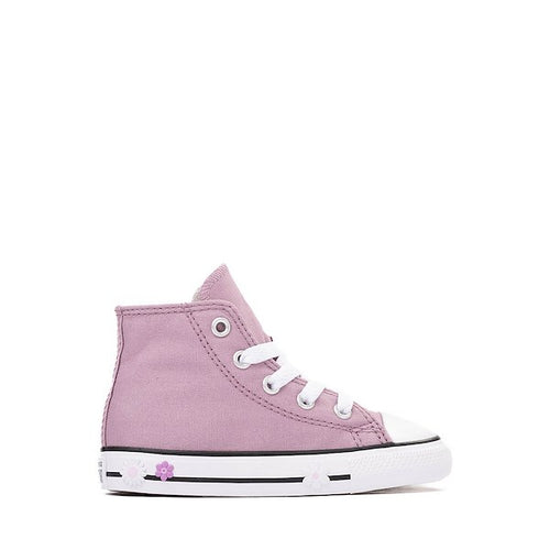 Converse Chuck Taylor All Star Flower High-Top Sneakers - Baby / Toddler - Orchid