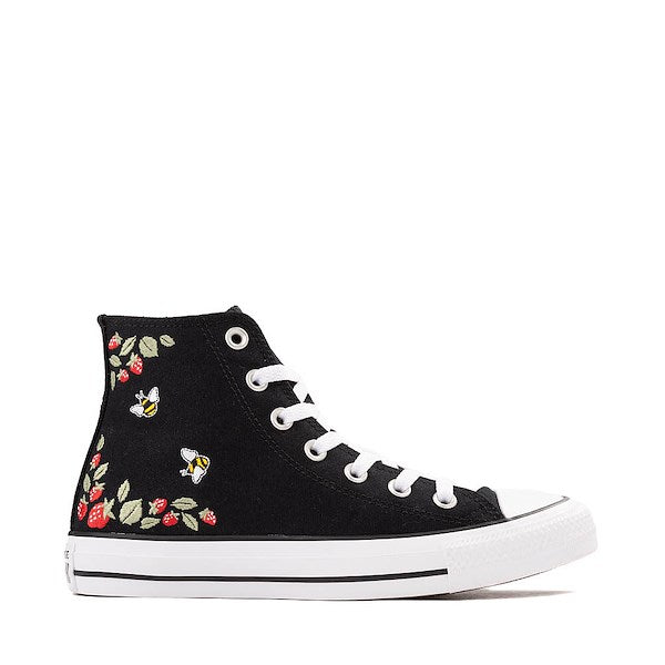 Converse Chuck Taylor All Star Berries And Bees High-Top Sneakers - Black