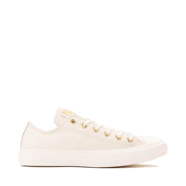 Women's Converse Chuck Taylor All Star Leather Low-Top Sneakers - Egret