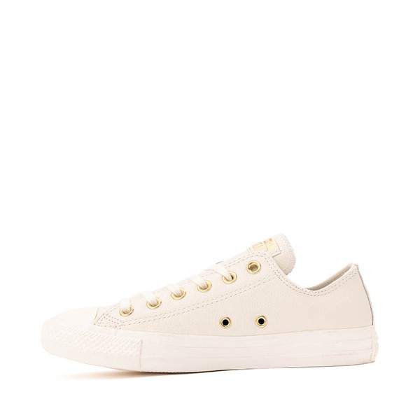 Women's Converse Chuck Taylor All Star Leather Low-Top Sneakers - Egret