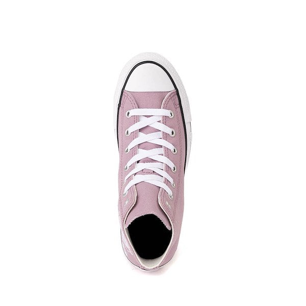Converse Chuck Taylor All Star Lift Flower High-Top Sneakers - Big Kid - Orchid