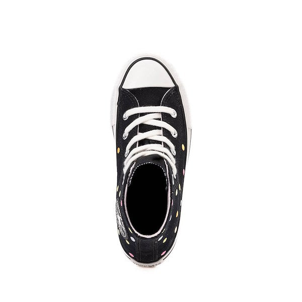 Converse Chuck Taylor All Star Lift High-Top Sneakers - Little Kid - Black / Polka Dots
