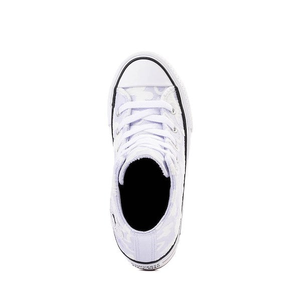 Converse Chuck Taylor All Star Lift High-Top Flocked Butterflies Sneakers - Little Kid - Blueberry Ice