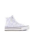 Converse Chuck Taylor All Star Lift High-Top Flocked Butterflies Sneakers - Big Kid - Blueberry Ice