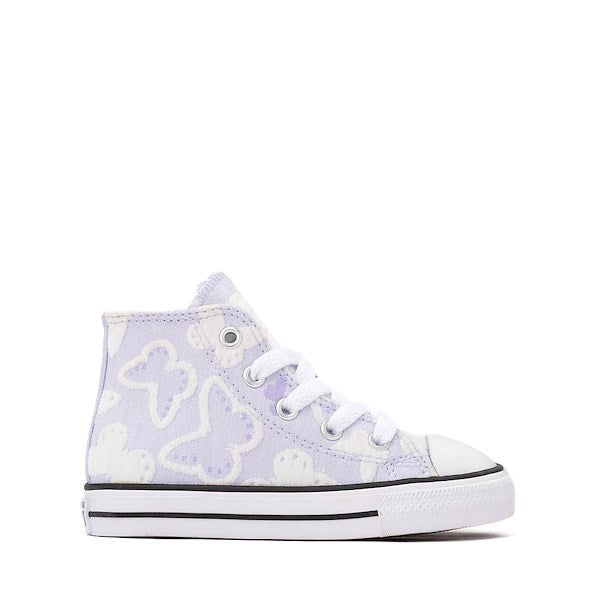 Converse Chuck Taylor All Star High-Top Flocked Butterflies Sneakers - Baby / Toddler - Blueberry Ice