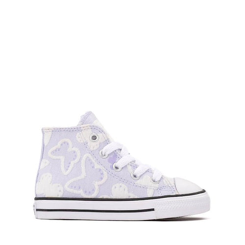 Converse Chuck Taylor All Star High-Top Flocked Butterflies Sneakers - Baby / Toddler - Blueberry Ice