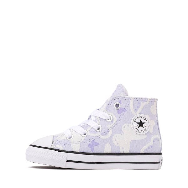 Converse Chuck Taylor All Star High-Top Flocked Butterflies Sneakers - Baby / Toddler - Blueberry Ice