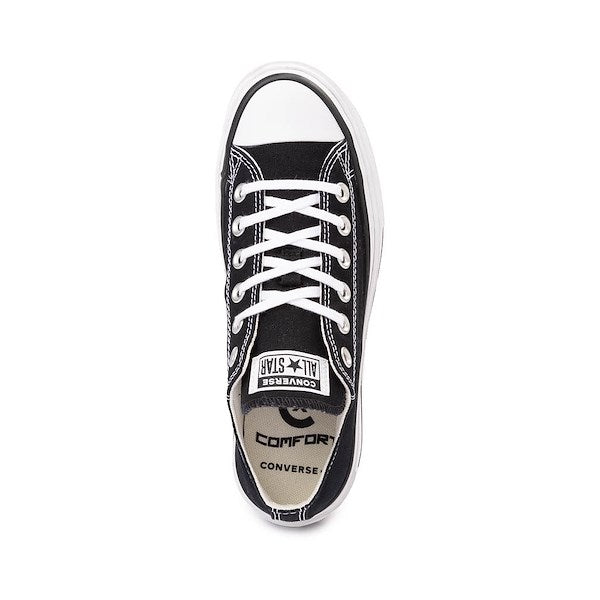 Converse Chuck Taylor All Star Lift Double Stack Low-Top Sneakers - Black / White
