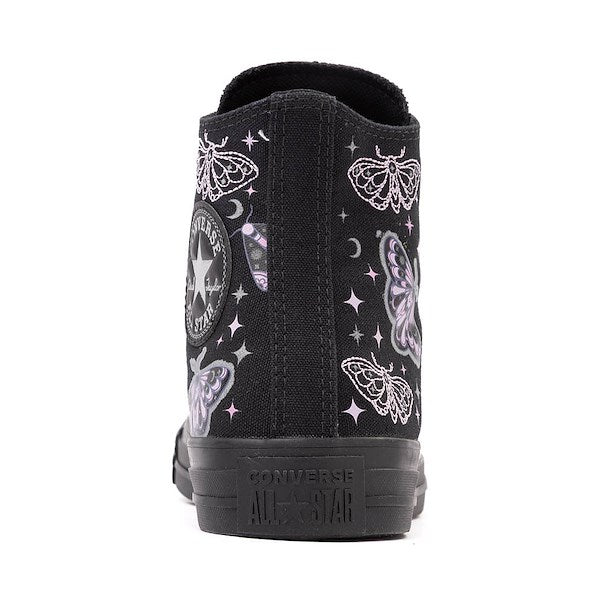 Converse Chuck Taylor All Star Celestial Moth High-Top Sneakers - Black