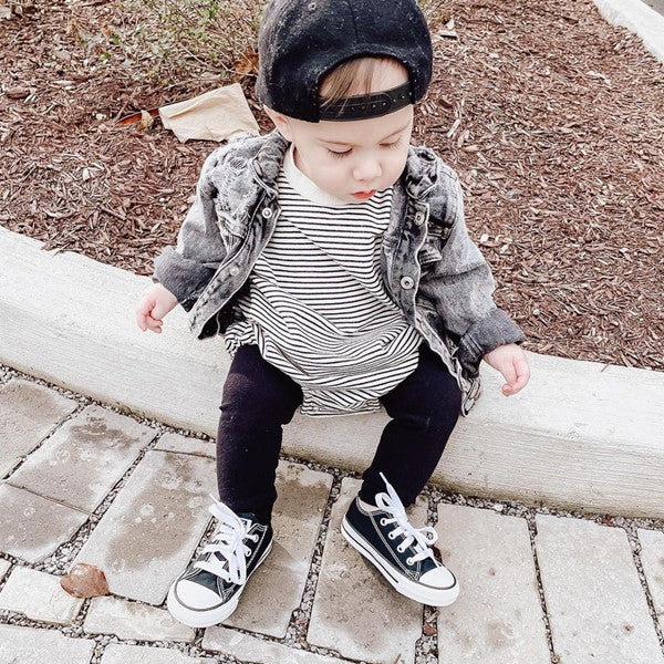 Converse Chuck Taylor All Star Low-Top Sneakers - Baby - Black