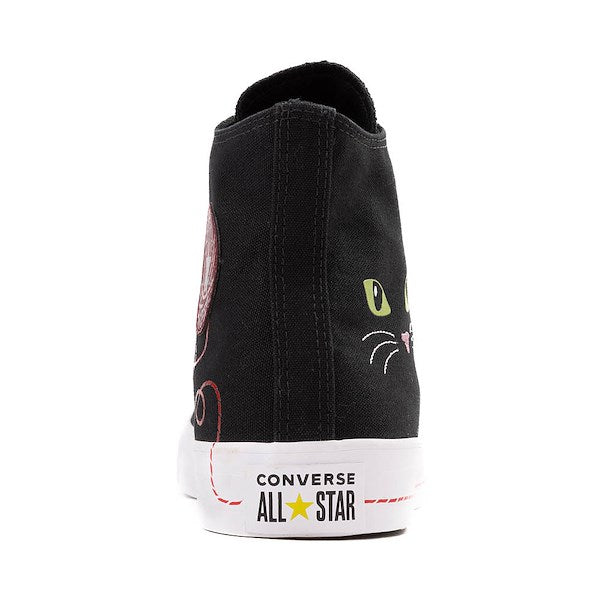 Converse Chuck Taylor All Star Pet Pack High-Top Sneakers - Black / Cat