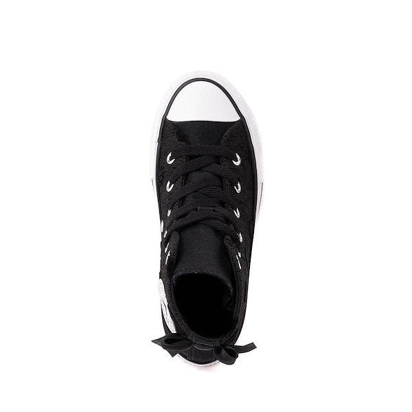 Converse Chuck Taylor All Star Lift Bows High-Top Sneakers - Little Kid - Black