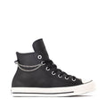 Converse Chuck Taylor All Star Girli-tude High-Top Sneakers - Black / Egret