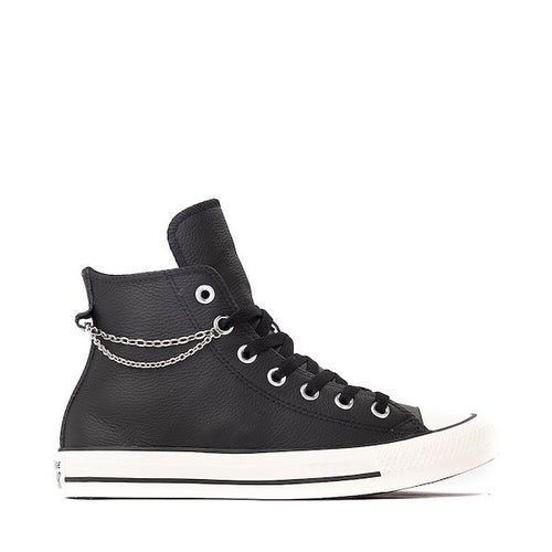 Converse Chuck Taylor All Star Girli-tude High-Top Sneakers - Black / Egret