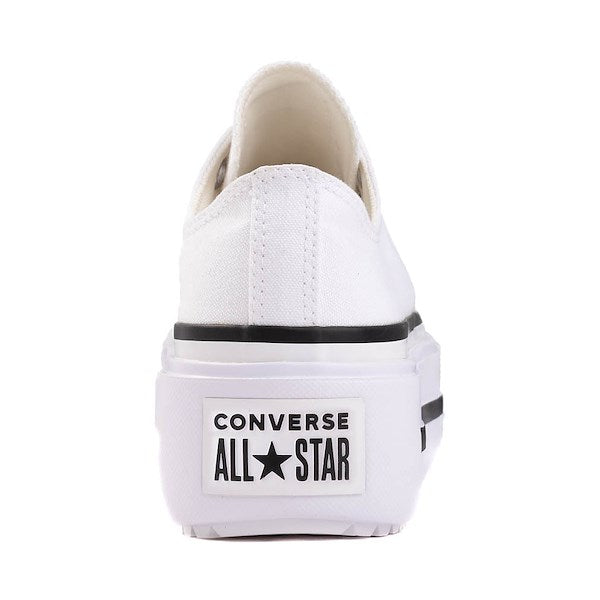 Converse Chuck Taylor All Star Lift Double Stack Low-Top Sneakers - White