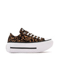 Converse Chuck Taylor All Star Lift Double Stack Low-Top Sneakers - Leopard