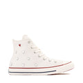 Women's Converse Chuck Taylor All Star High-Top Sneakers - Vintage White / Egret / Days Ahead Red