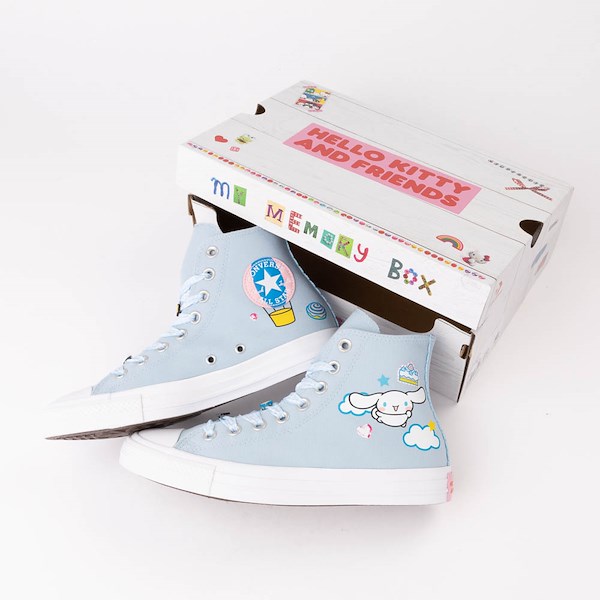 Converse x Hello Kitty & Friends Chuck Taylor All Star High-Top Cinnamoroll Sneakers - Baby Blue