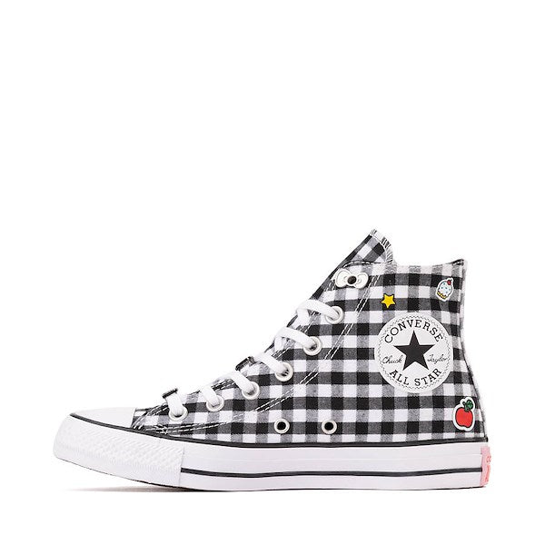 Converse x Hello Kitty & Friends Chuck Taylor All Star High-Top Sneakers - Black / White Gingham