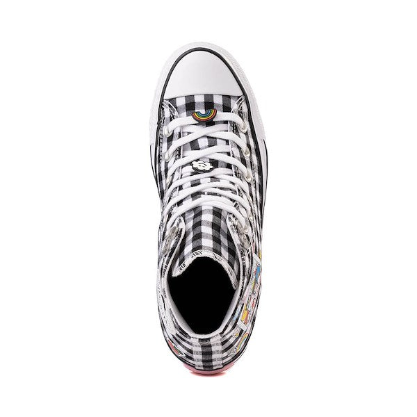 Converse x Hello Kitty & Friends Chuck Taylor All Star High-Top Sneakers - Black / White Gingham