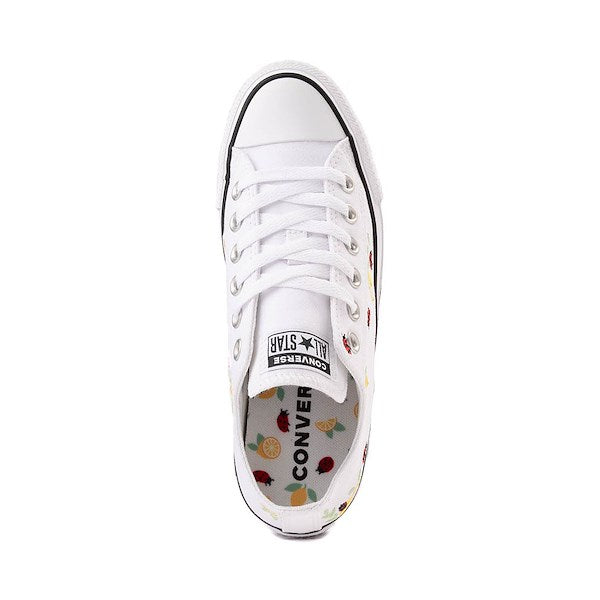 Converse Chuck Taylor All Star Lemons & Ladybugs Low-Top Sneakers - White