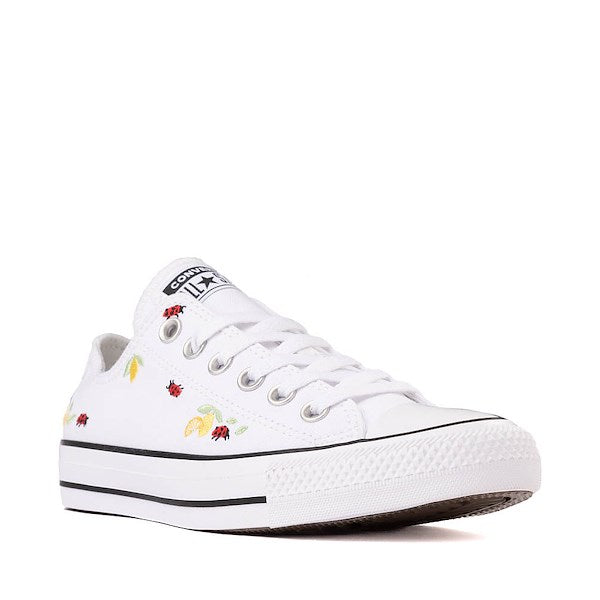 Converse Chuck Taylor All Star Lemons & Ladybugs Low-Top Sneakers - White