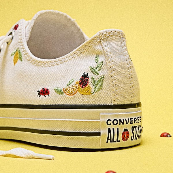 Converse Chuck Taylor All Star Ladybugs Low-Top Sneakers - Little Kid - Natural