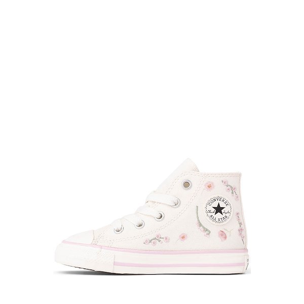 Converse Chuck Taylor All Star Boho Floral High-Top Sneakers - Baby / Toddler - Vintage White / Summit Pink