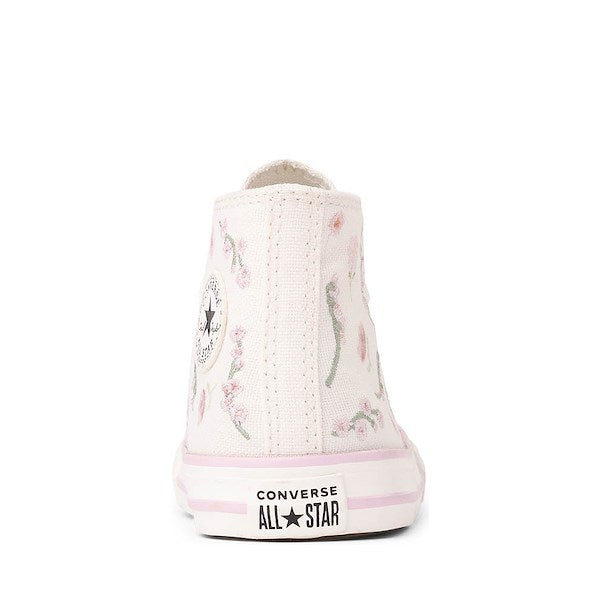 Converse Chuck Taylor All Star Boho Floral High-Top Sneakers - Baby / Toddler - Vintage White / Summit Pink