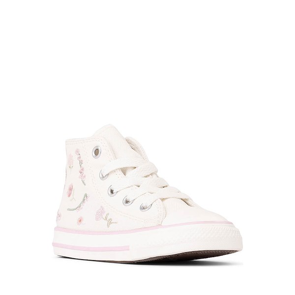 Converse Chuck Taylor All Star Boho Floral High-Top Sneakers - Baby / Toddler - Vintage White / Summit Pink