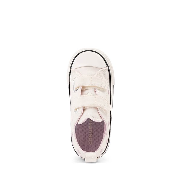 Converse Chuck Taylor All Star Hearts Easy-On Low-Top Sneakers - Baby / Toddler - Vintage White / New Found Bloom
