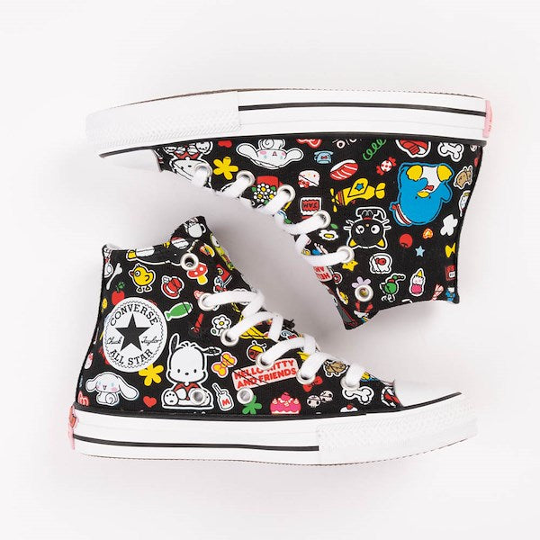 Converse x Hello Kitty & Friends Chuck Taylor All Star High-Top Sneakers - Little Kid - Black