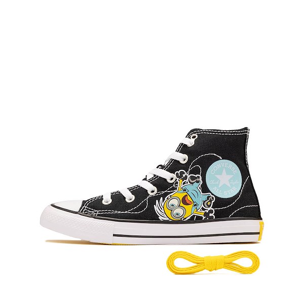 Converse x Minions Chuck Taylor All Star High-Top Sneakers - Little Kid - Black