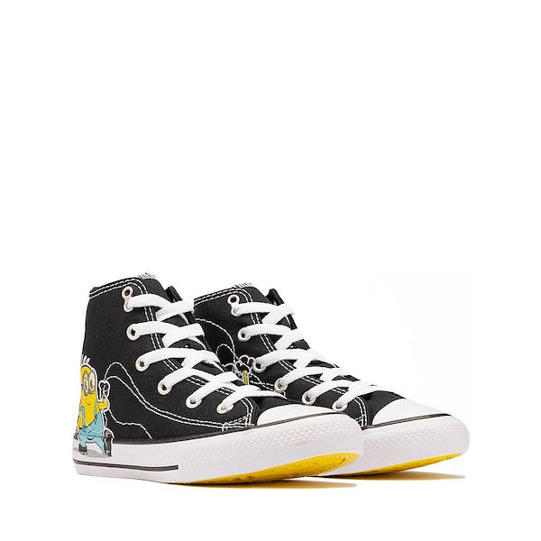 Converse x Minions Chuck Taylor All Star High-Top Sneakers - Little Kid - Black