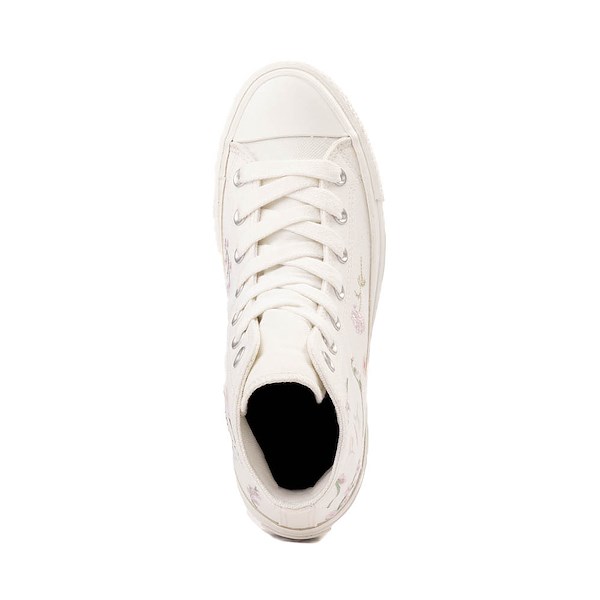 Women's Converse Chuck Taylor All Star Lift Boho Floral High-Top Sneakers - Vintage White / Summit Pink