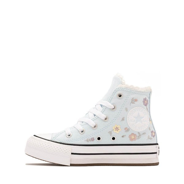Converse Chuck Taylor All Star Lift Flower High-Top Sneakers - Little Kid - Cold Touch