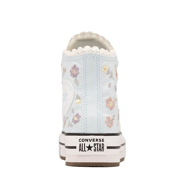 Converse Chuck Taylor All Star Lift Flower High-Top Sneakers - Little Kid - Cold Touch