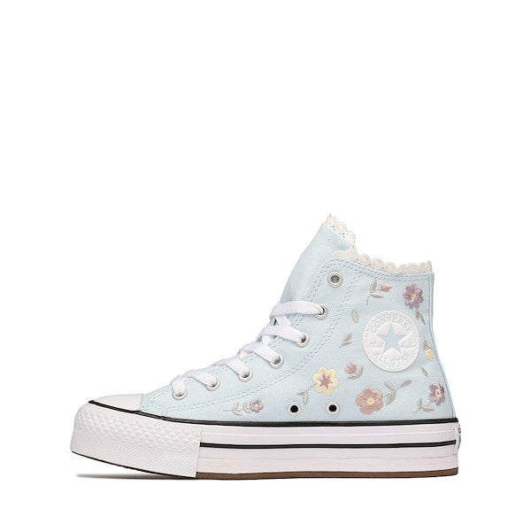 Converse Chuck Taylor All Star Lift Flower High-Top Sneakers - Big Kid - Cold Touch