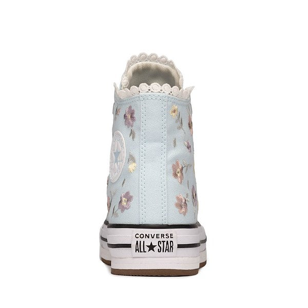 Converse Chuck Taylor All Star Lift Flower High-Top Sneakers - Big Kid - Cold Touch