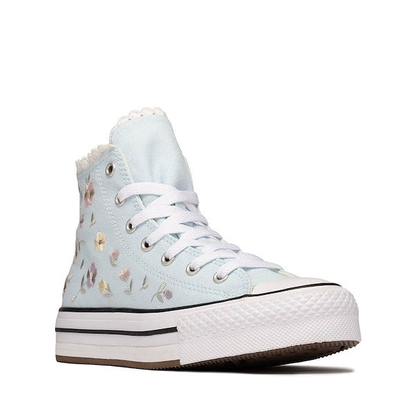 Converse Chuck Taylor All Star Lift Flower High-Top Sneakers - Big Kid - Cold Touch